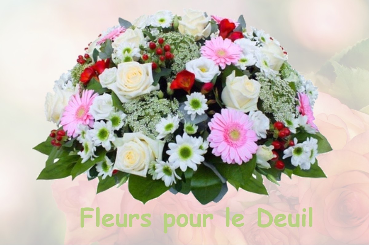 fleurs deuil COSSE-LE-VIVIEN